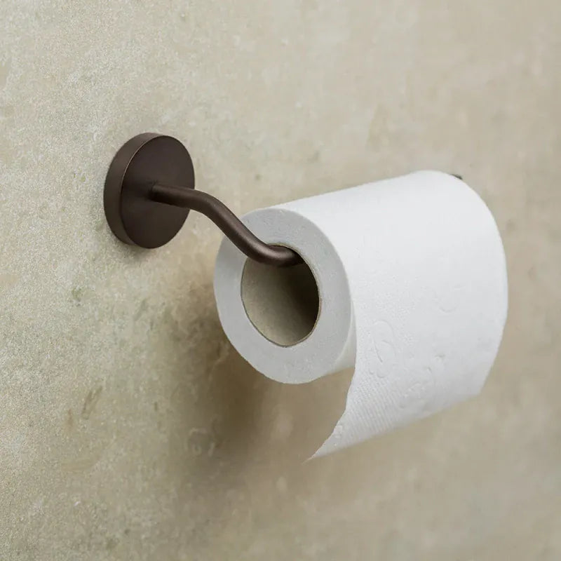 Calm | Toiletrulleholder i Bruneret Messing Beslag Design 620062-41 FINICC