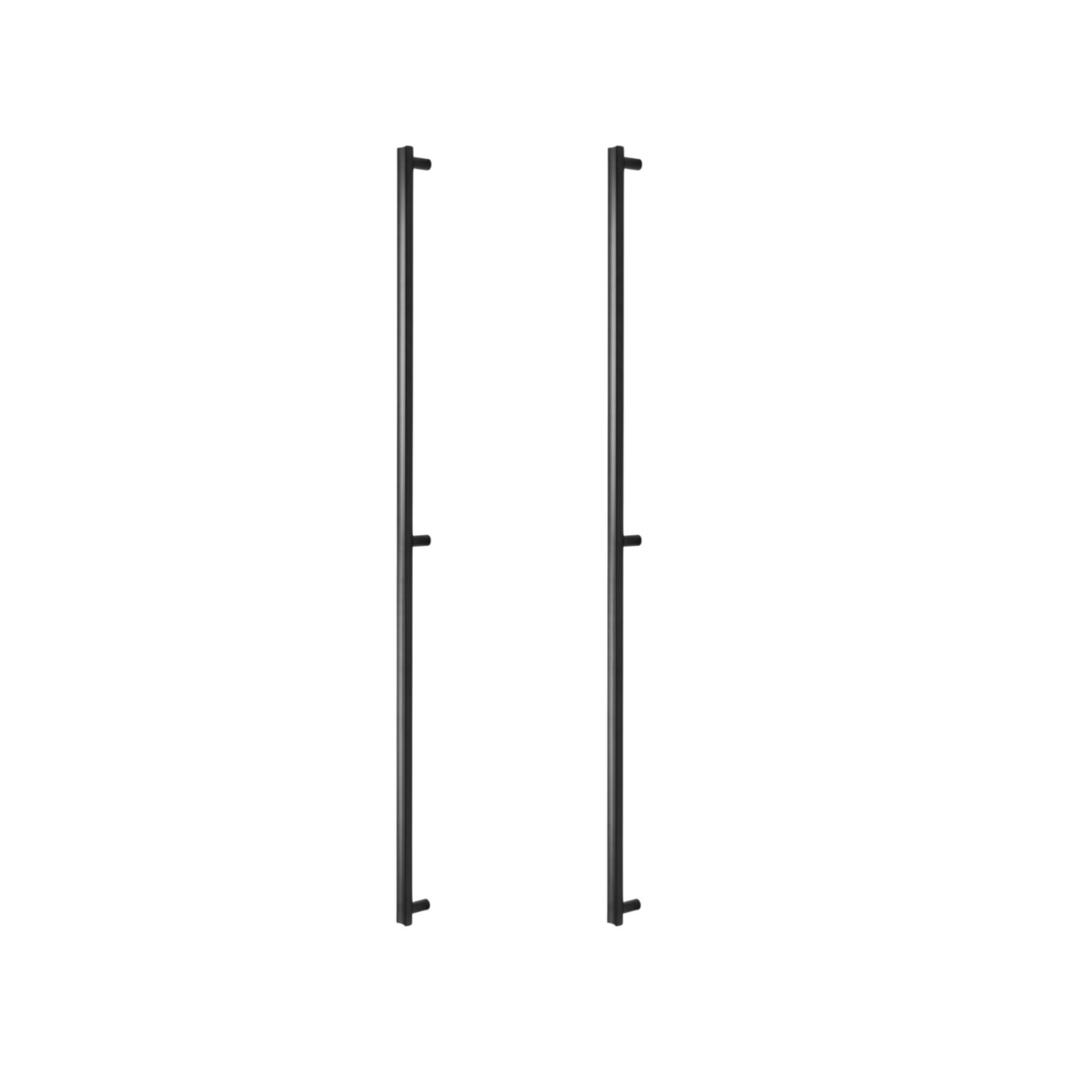 Moon Big | Pull Bar i Sort - Dobbeltside montering L 1096 mm (C/C 1056 mm) Viefe VF-06631056L30 FINICC