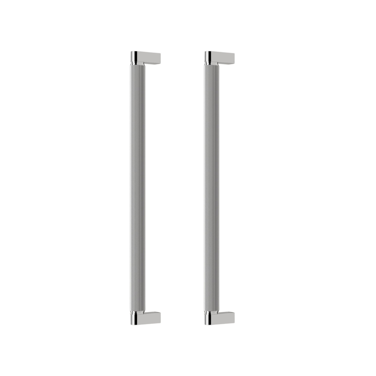 Brooklyn Big | Pull Bar i Blank Nikkel finish - Dobbeltsidet montering L 466 mm (C/C 448 mm) Viefe VF-0679448L05 FINICC