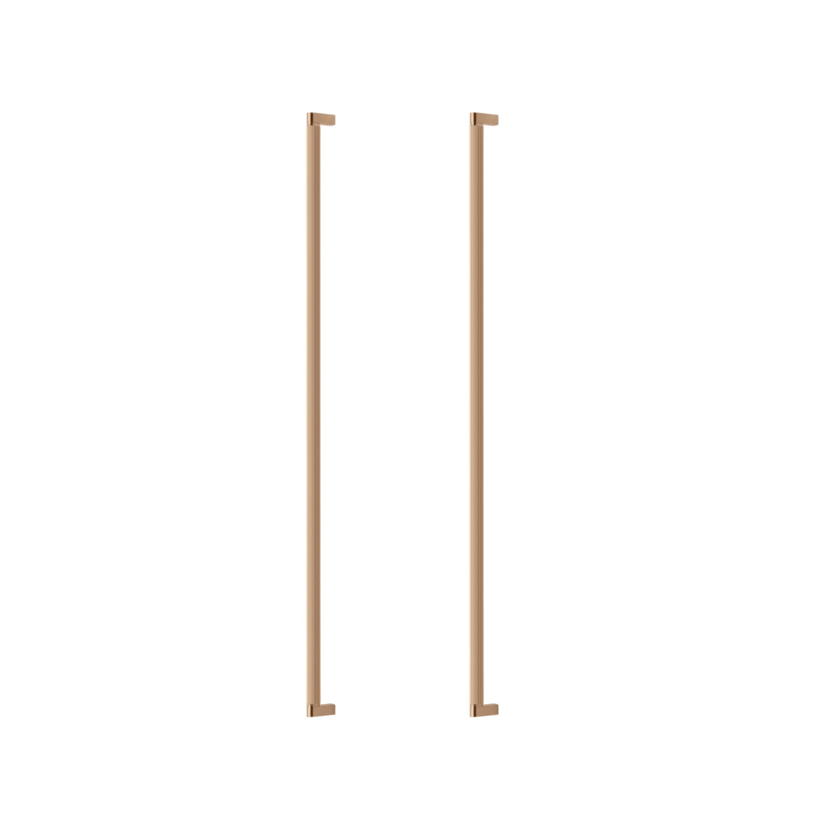Brooklyn Big | Pull Bar i Cava Messing - Dobbeltsidet montering L 1074 mm (C/C 1056 mm) Viefe VF-06791056L618 FINICC