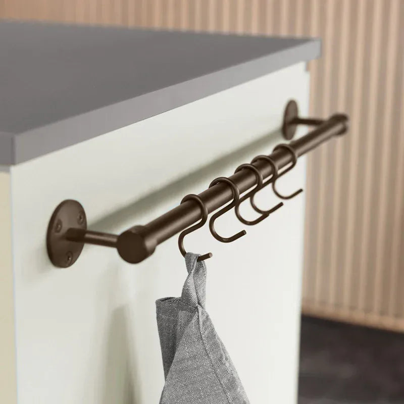 Aveny | Køkkenstang i Bruneret Messing Beslag Design BD-948003-41 FINICC