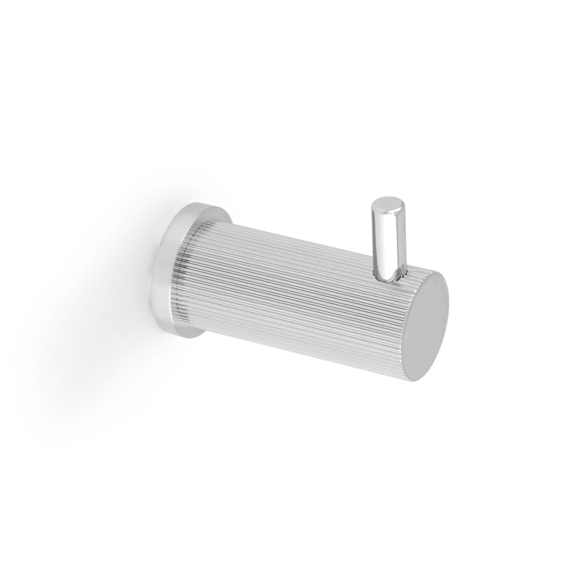Brunel Reeded | Knage i Blank Krom Ø 18 mm x D 48 mm Alexander & Wilks AW776PC FINICC