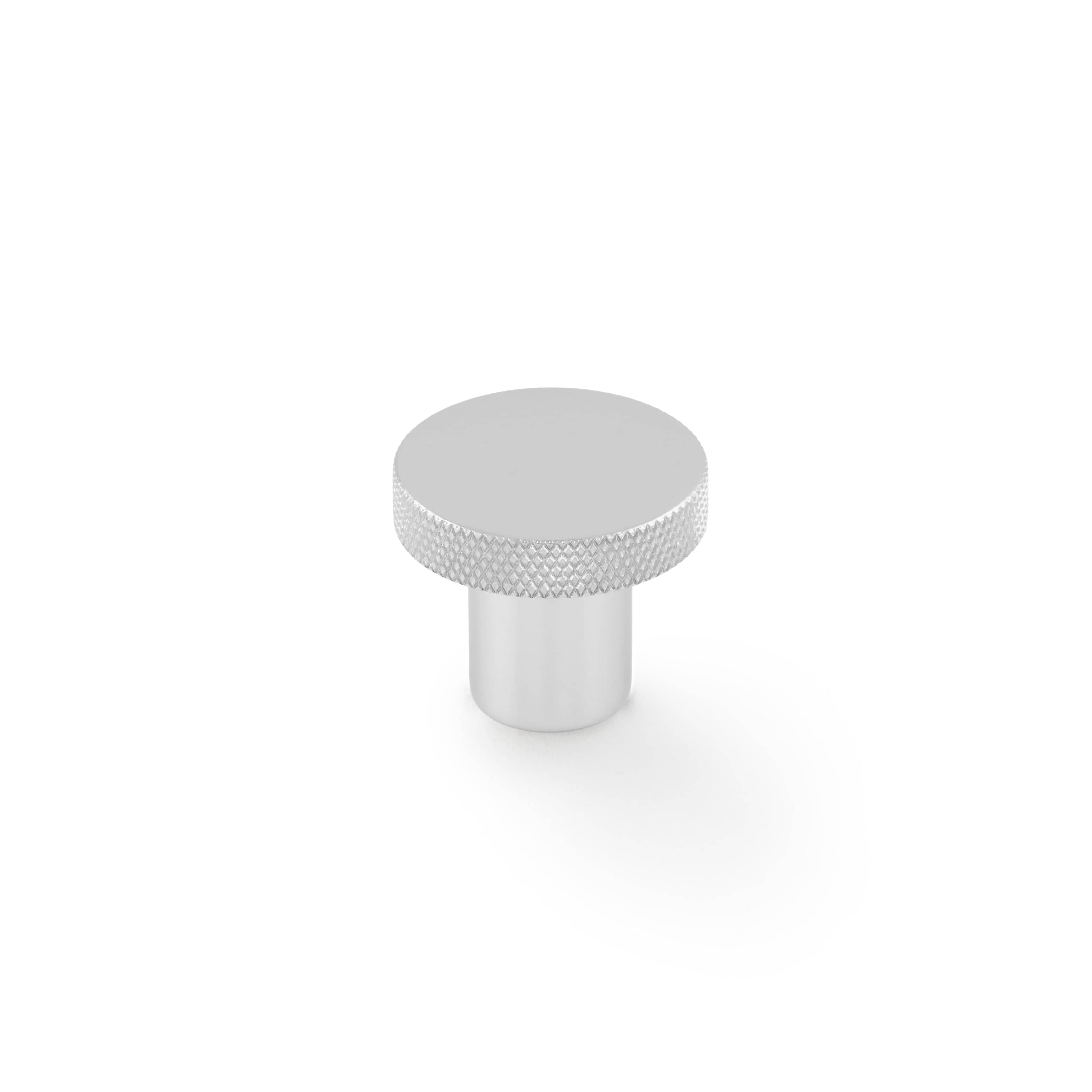 Hanover Cross | Knop i Blank Krom Ø 30 mm x D 26 mm Alexander & Wilks AW802-30-PC FINICC
