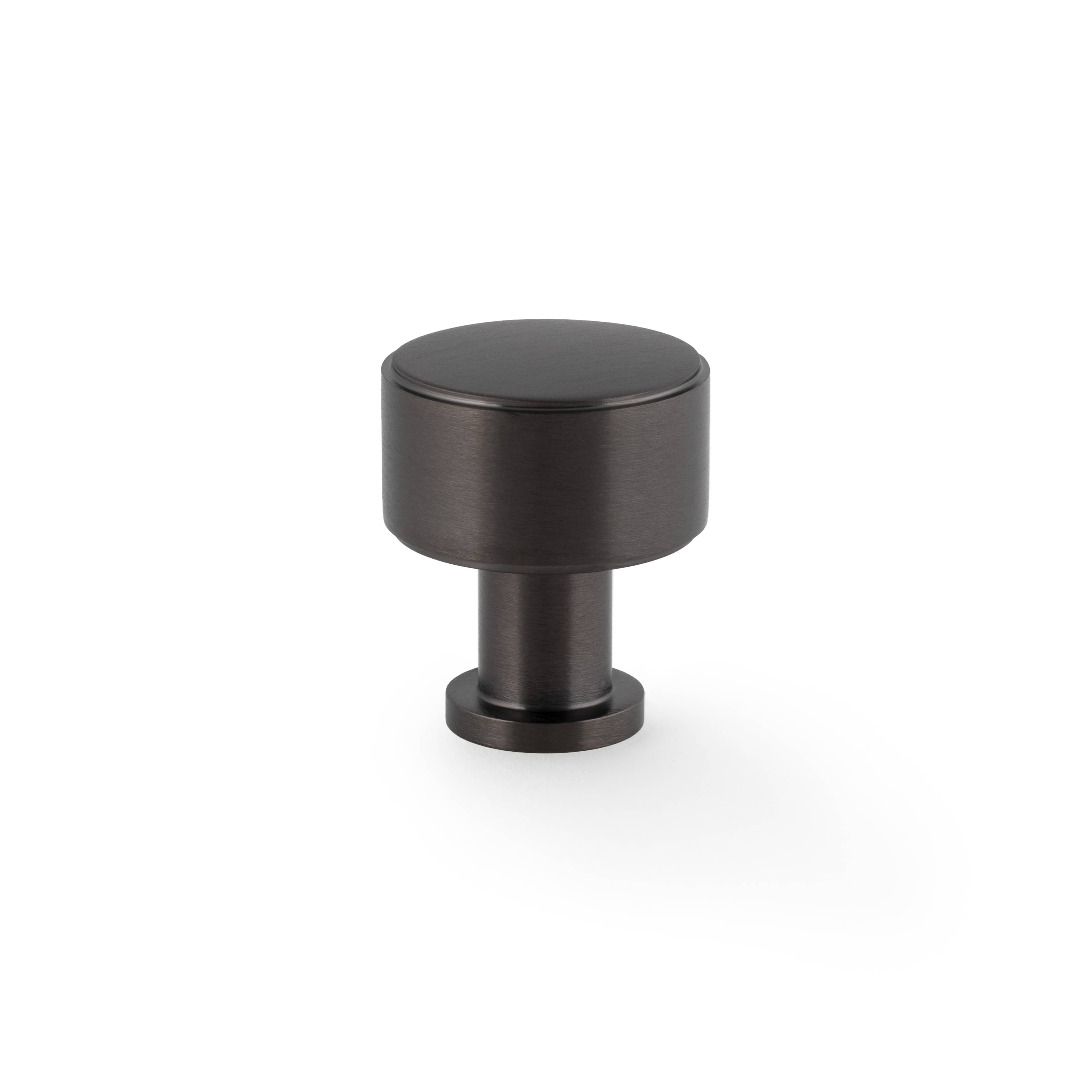 Lucia Plain | Knop i Dark Bronze Ø 29 mm x D 34,5 mm Alexander and Wilks AW807P-29-DBZPVD FINICC