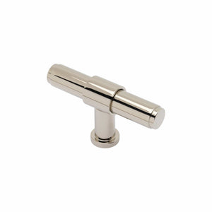 Kingston Plain | T-Handtag i Blank Nickel