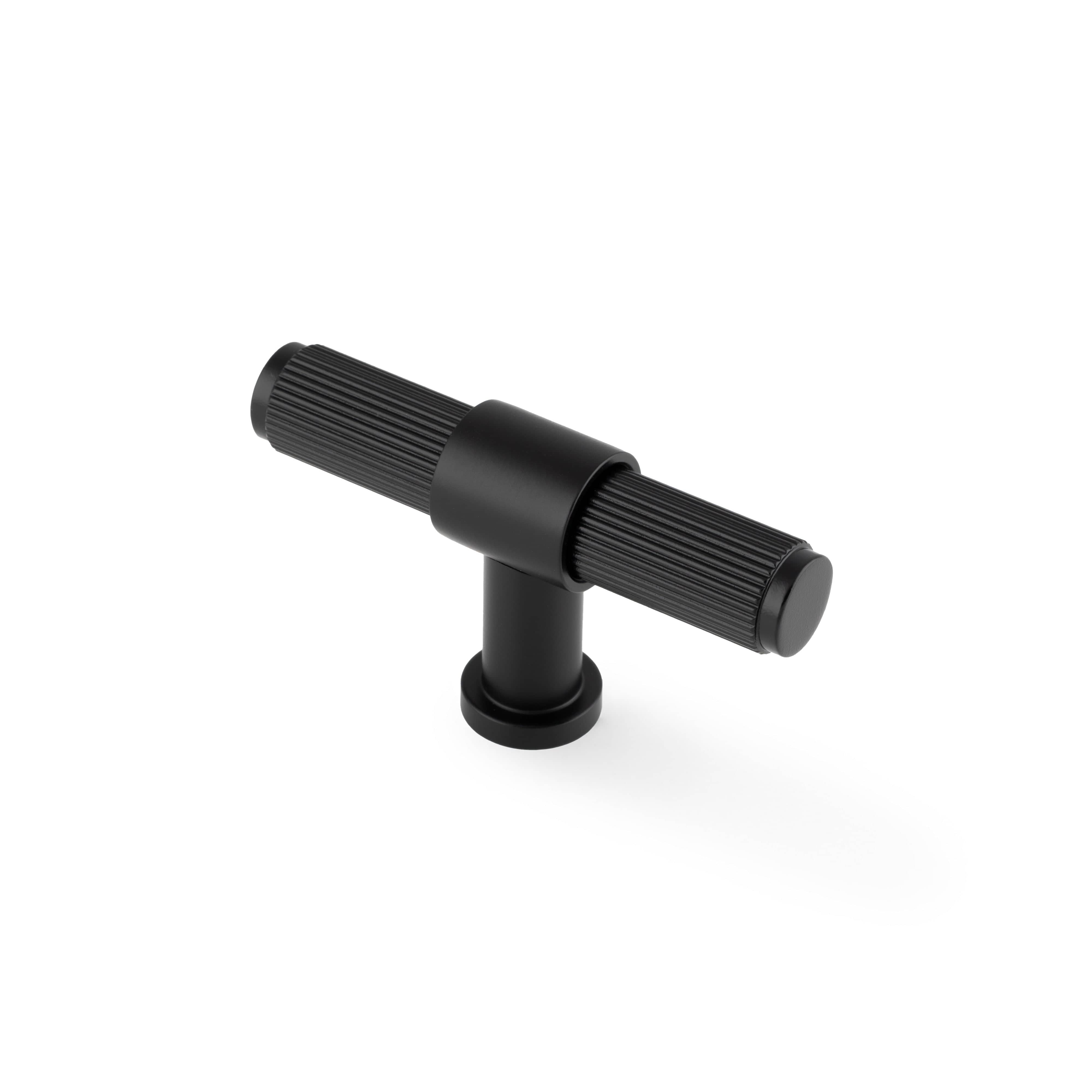 Kingston Reeded | T-Greb i Sort L 55 mm Alexander & Wilks AW838R-80-BL-X FINICC