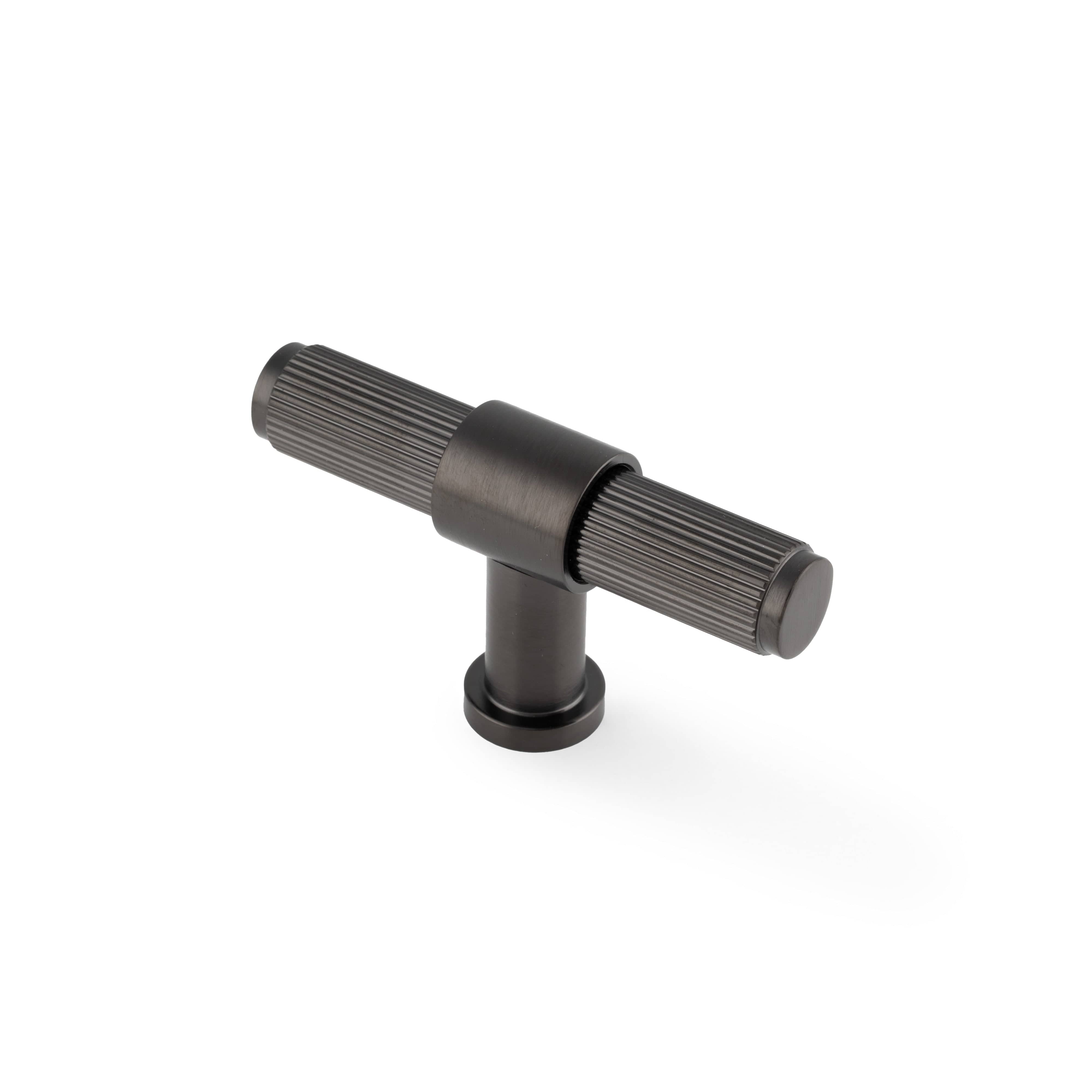 Kingston Reeded | T-Greb i Dark Bronze L 55 mm Alexander & Wilks AW838R-80-DBZPVD-X FINICC