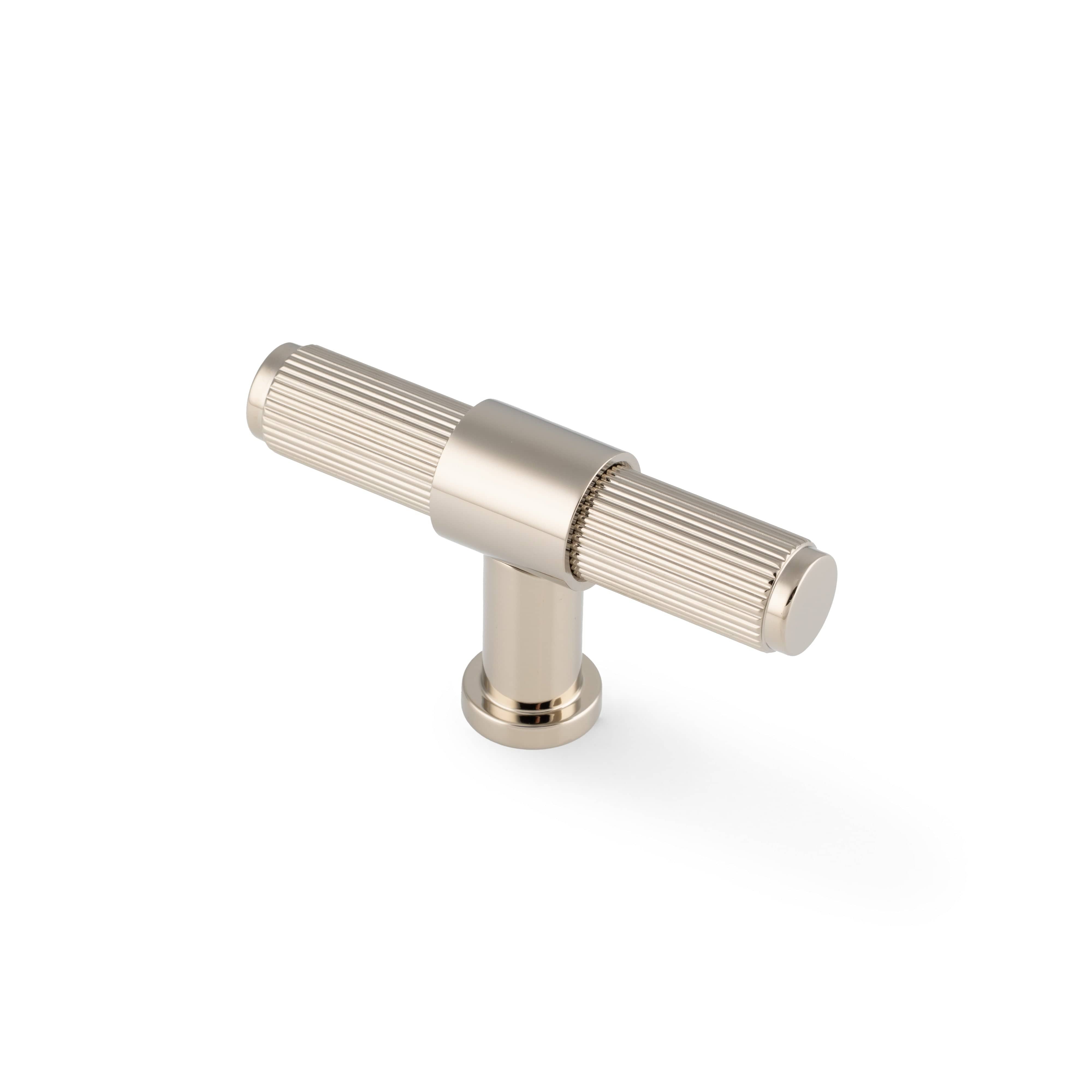 Kingston Reeded | T-Greb i Blank Nikkel L 55 mm Alexander & Wilks AW838R-80-PNPVD-X FINICC