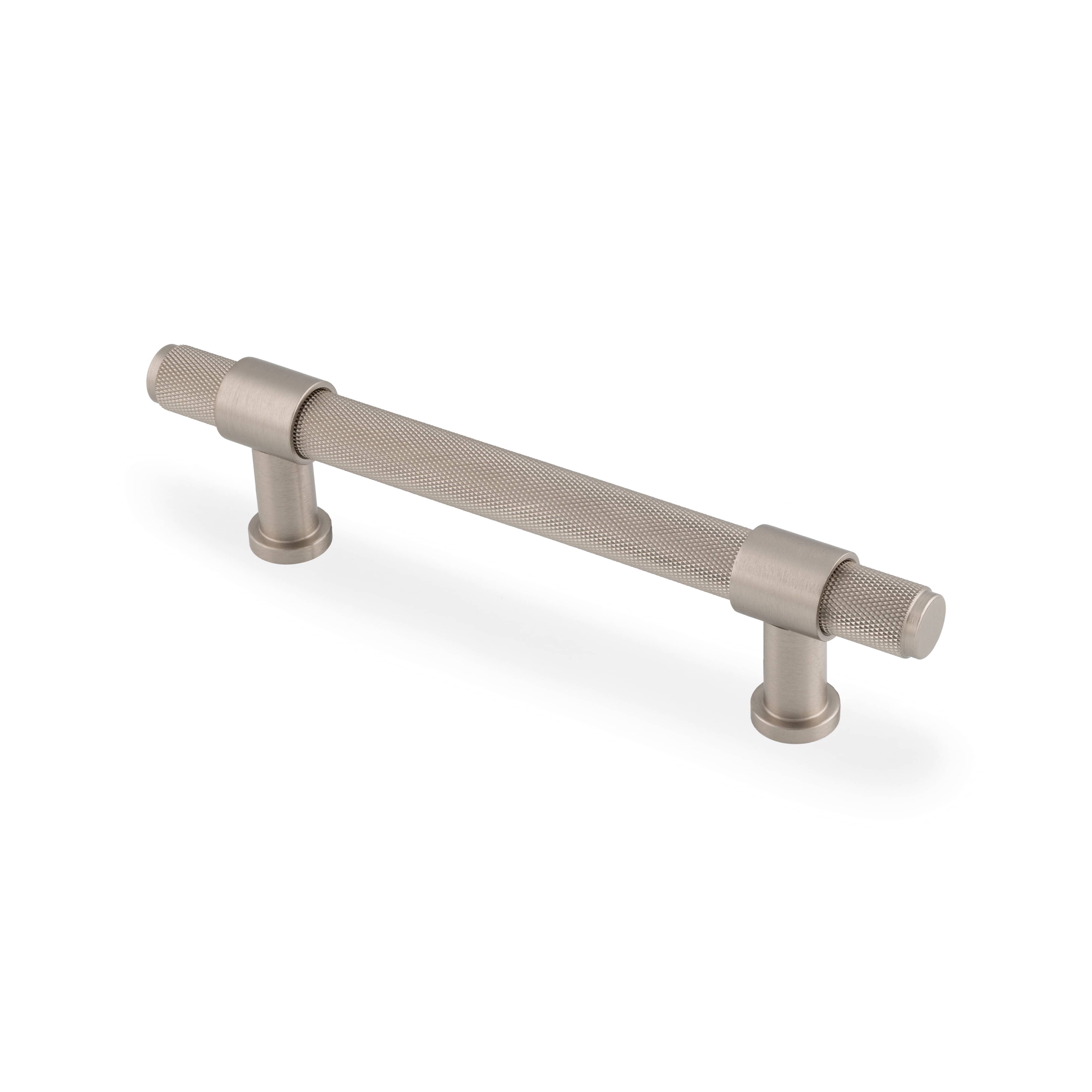 Kingston Cross | Greb i Rustfri Stål finish L 188 mm (C/C 128 mm) Alexander and Wilks AW839-128-SNPVD FINICC