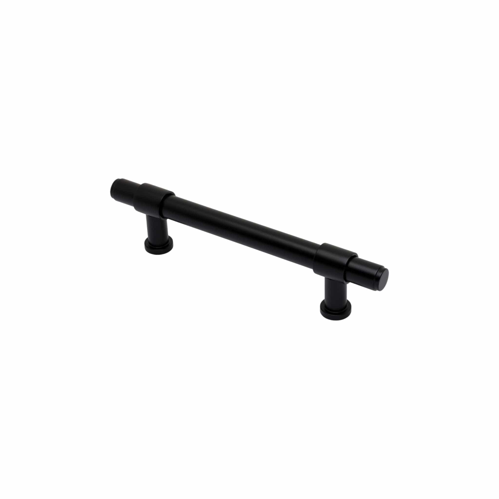 Kingston Plain | Greb i Mat Sort L 188 mm (C/C 128 mm) Alexander & Wilks AW839P-128-BL FINICC