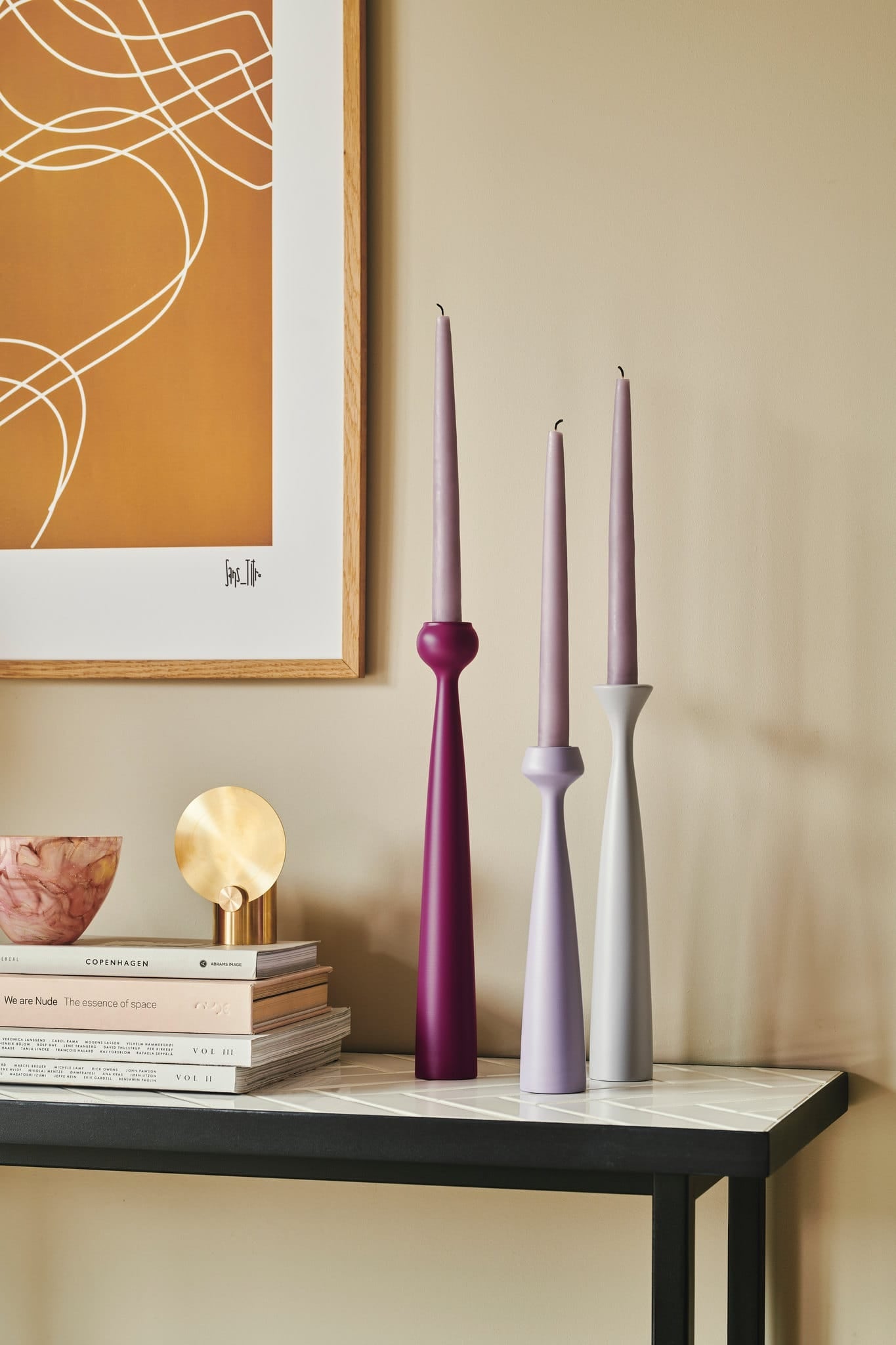 Tulip | Lysestage i Cool Grey Applicata APP-T26 FINICC