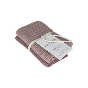 Solid | Disktrasa i Mauve - sæt med 2 stk.