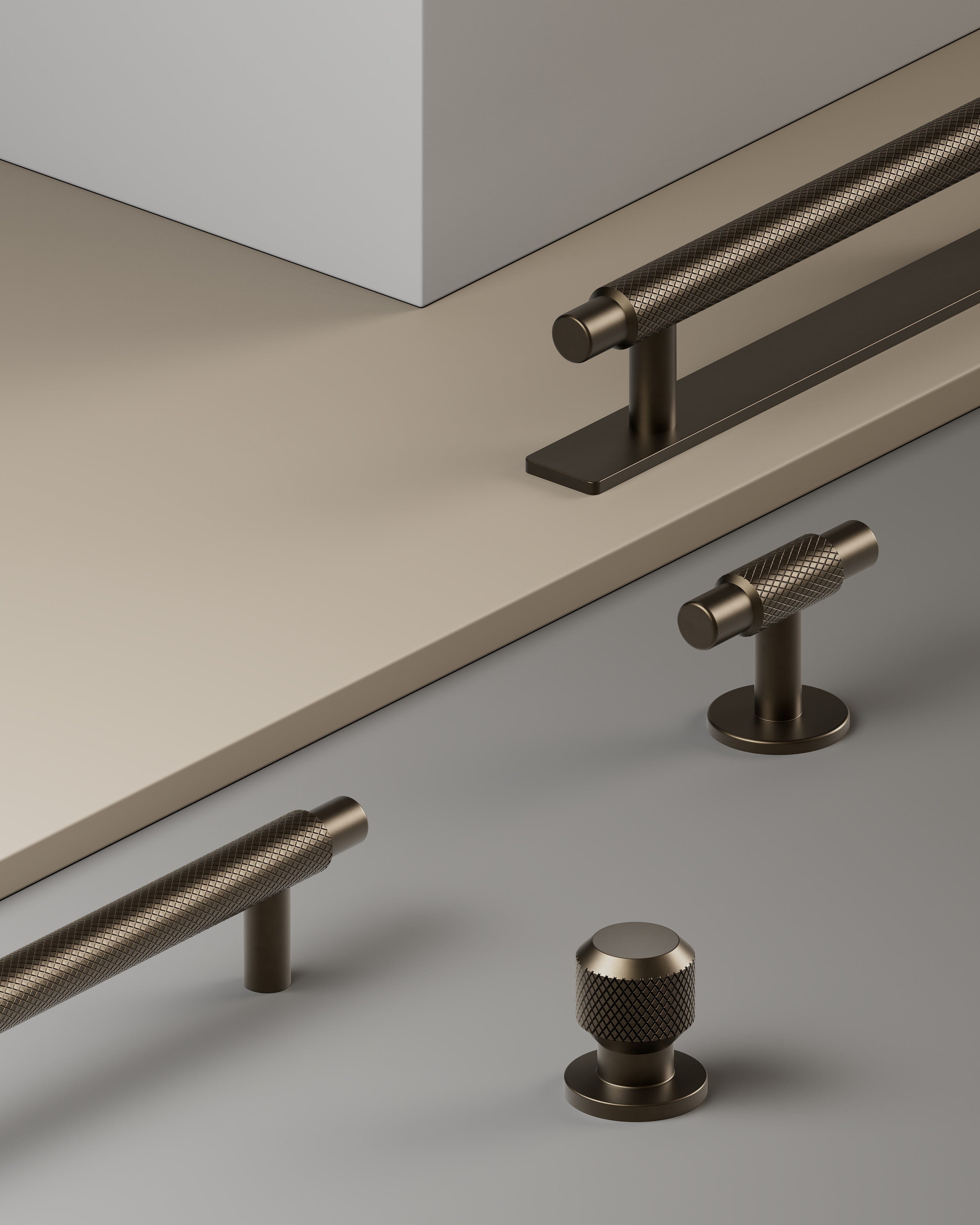Manor | Knop i Mat Bronze Ø 30 mm Furnipart FP-549220025-84 FINICC