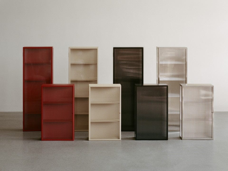 Haze Wall Cabinet Large | Vægskab i Oxide Red ferm LIVING 1104272058 FINICC