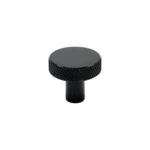 Flat | Knopp i Matt Svart