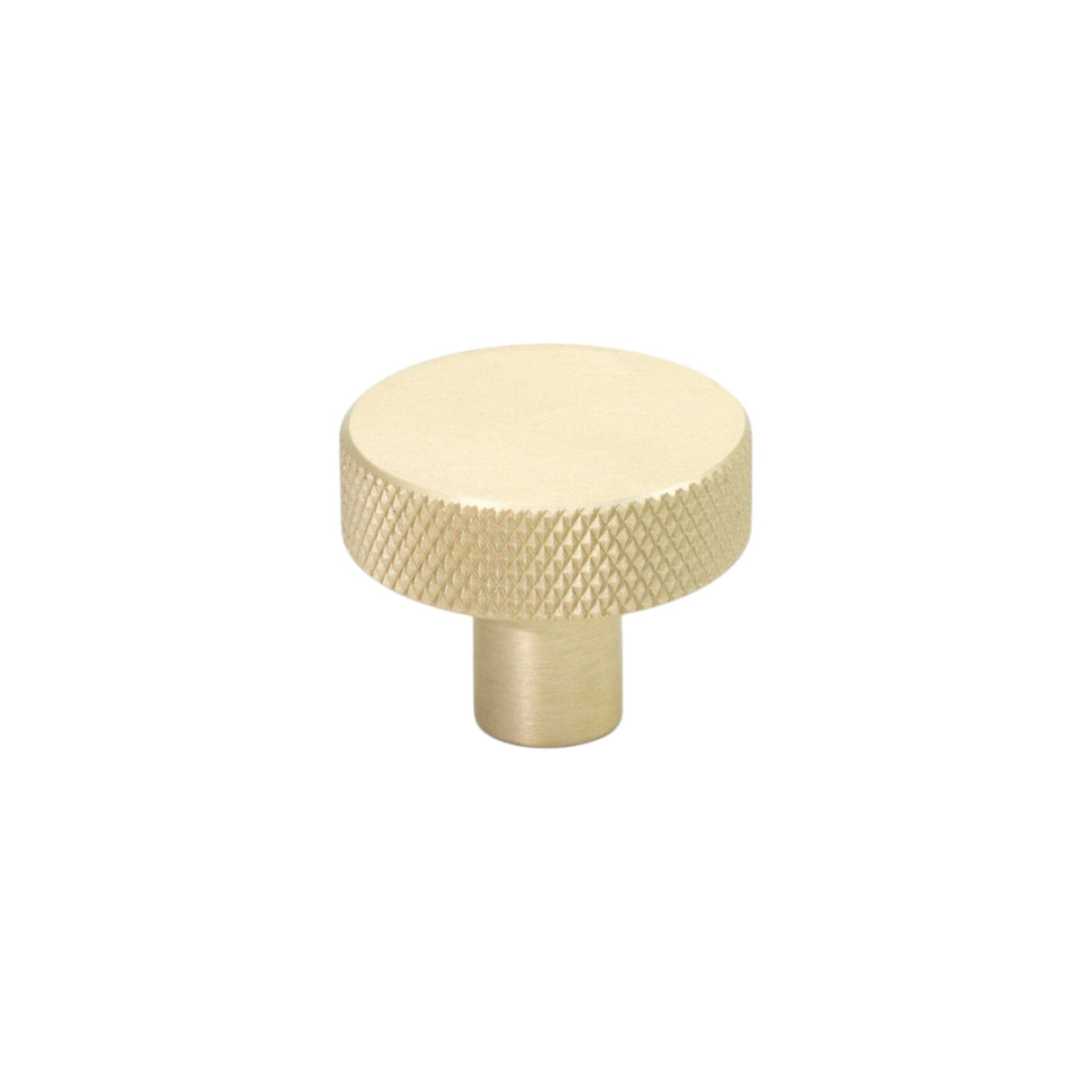 Flat | Knop i Børstet Messing Finish Ø 32 mm x D 26 mm Beslag Design BD-309162-11 FINICC