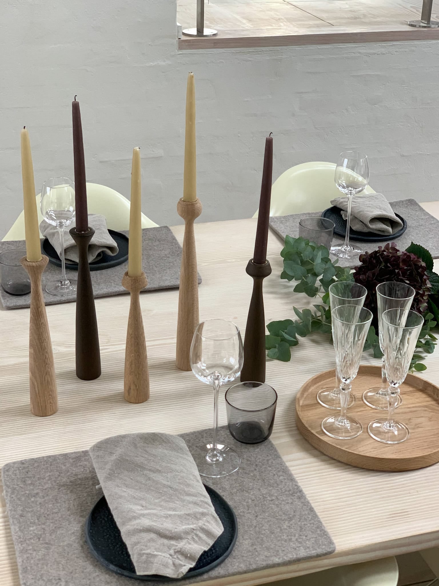 Blossom | Stearinlys i Black - Selvslukkende Applicata APP-BC13 FINICC