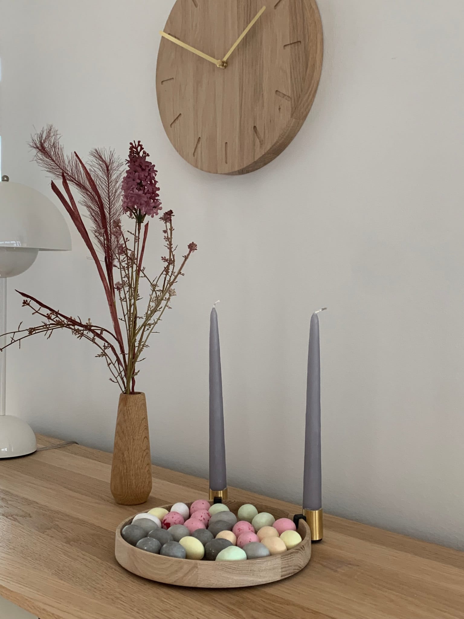 Blossom | Stearinlys i Cool Grey - Selvslukkende Applicata APP-BC26 FINICC