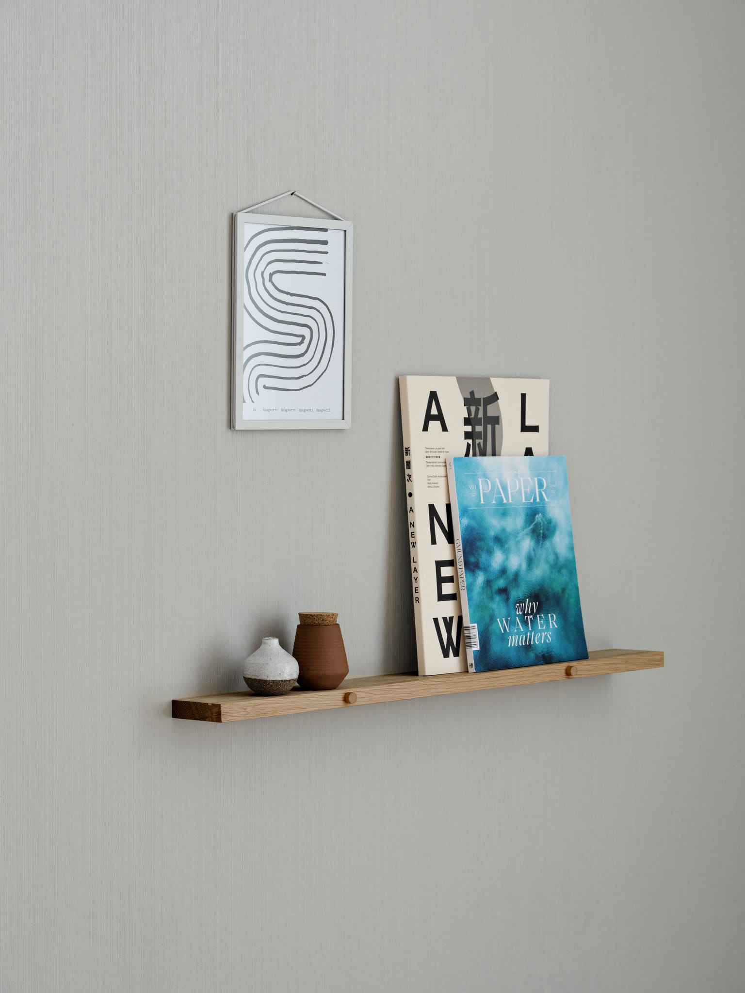 Gallery Shelf | Hylde i Eg L 115 cm Moebe MB-GS115O FINICC