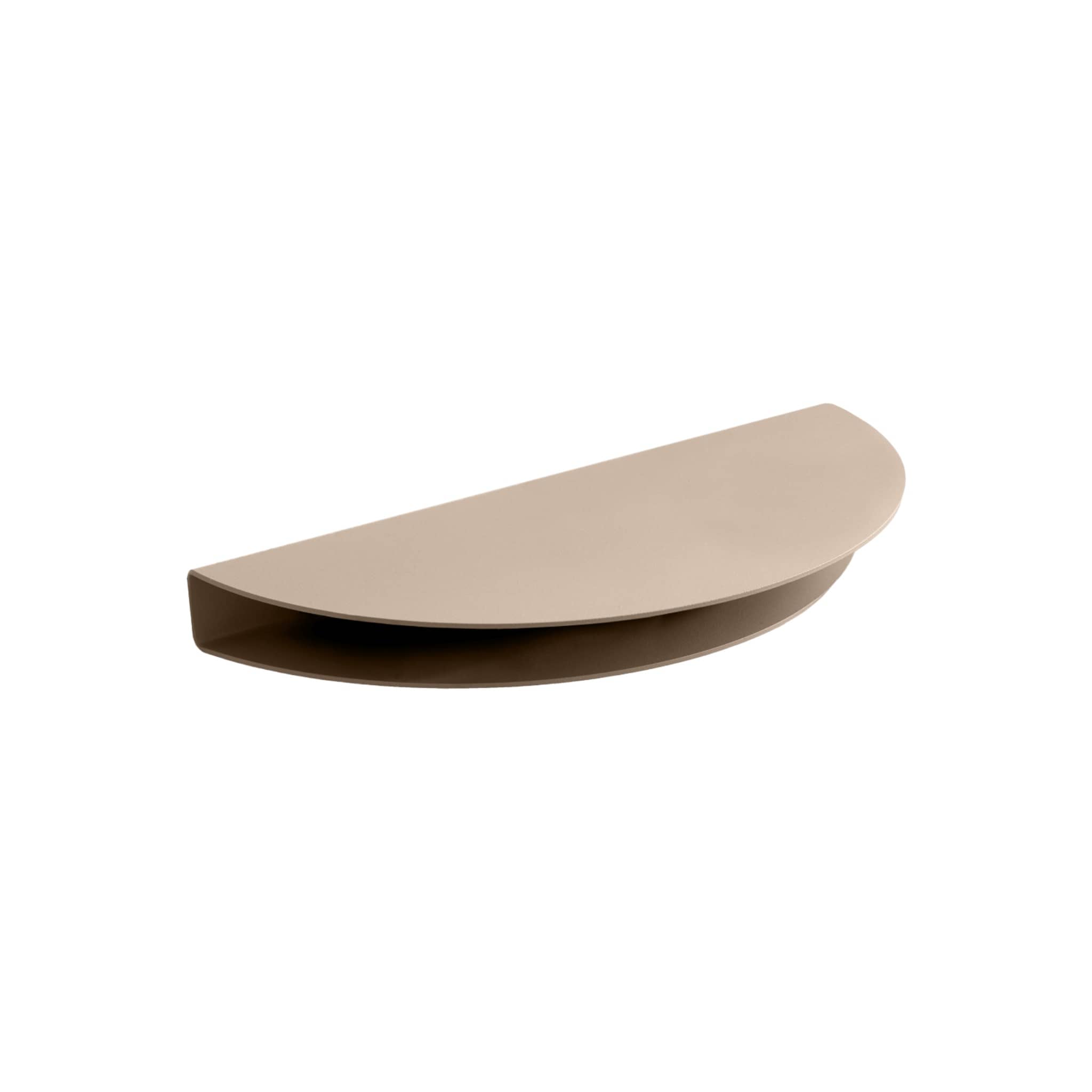 Half Moon Shelf | Hylde i Warm Grey L 40 cm Moebe MB-HMSWGL FINICC