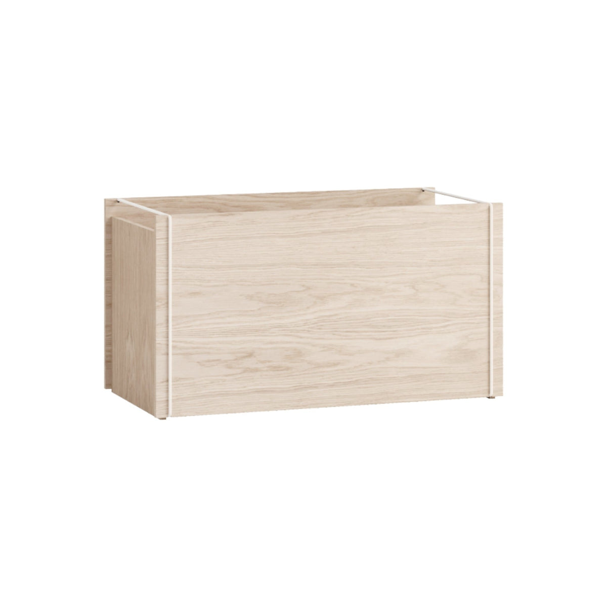 Storage Box | Opbevaringskasse i Warm Grey L 60 cm x B 33 cm Moebe MB-SBWG FINICC