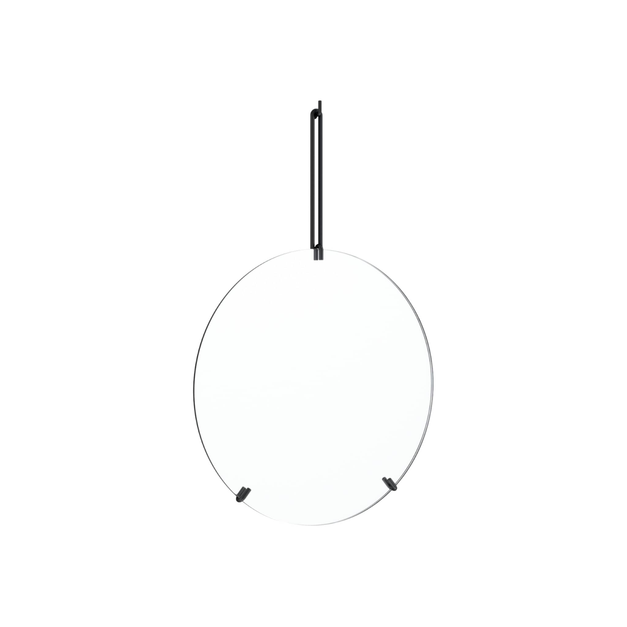 Wall Mirror | Spejl i Sort L 94,5 cm x B 70 cm Moebe MB-WMBL70 FINICC