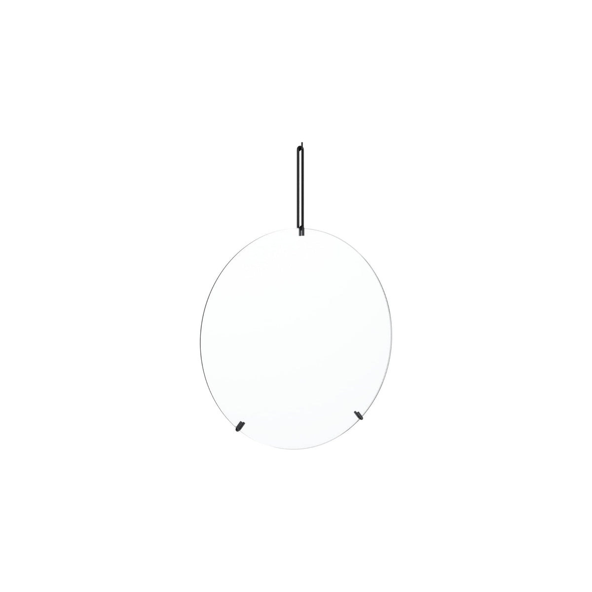 Wall Mirror | Spejl i Sort L 45 cm x B 30 cm Moebe MB-WMBL30 FINICC