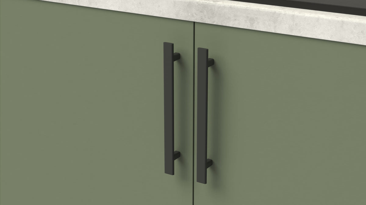 Regola | Greb i Mat Titanium L 210 mm (C/C 160 mm) METAKOR MK-FI.4188.82 FINICC