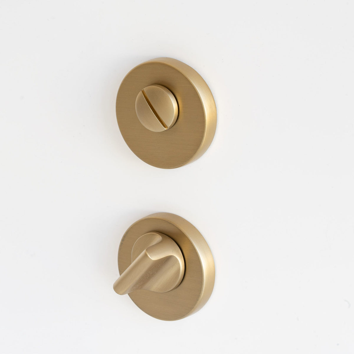 BD Privacy | Toiletlås i Børstet Guld finish Beslag Design BD-751115-41 FINICC