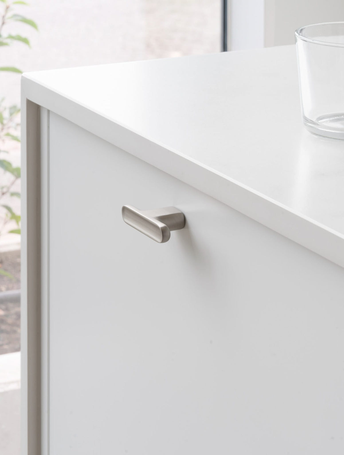 Vibe Soft | T-Greb i Rustfrit Stål finish L 70 mm x D 28 mm Beslag Design BD-308450-11 FINICC