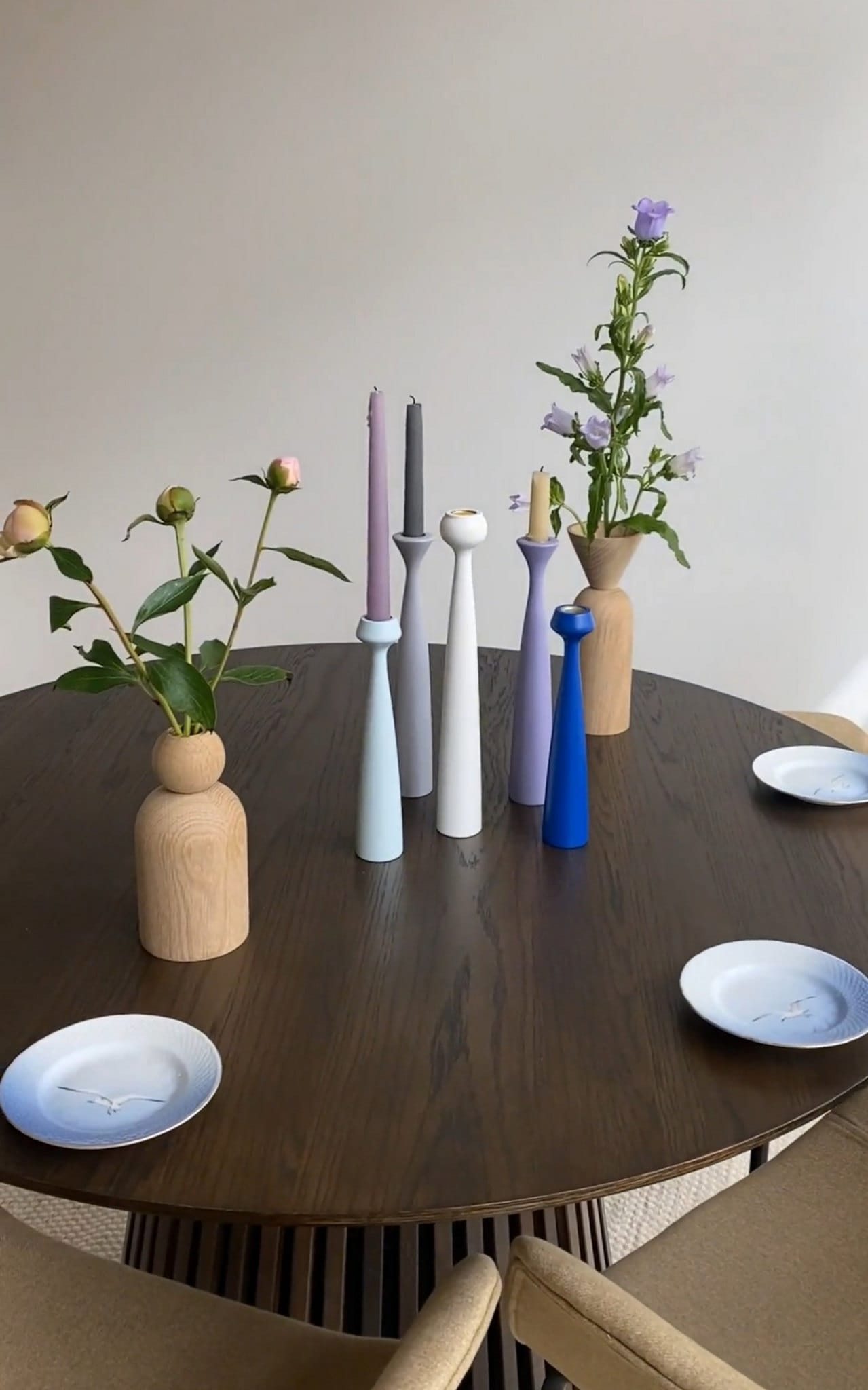 Lily | Lysestage i Cobalt Blue Applicata APP-L44 FINICC