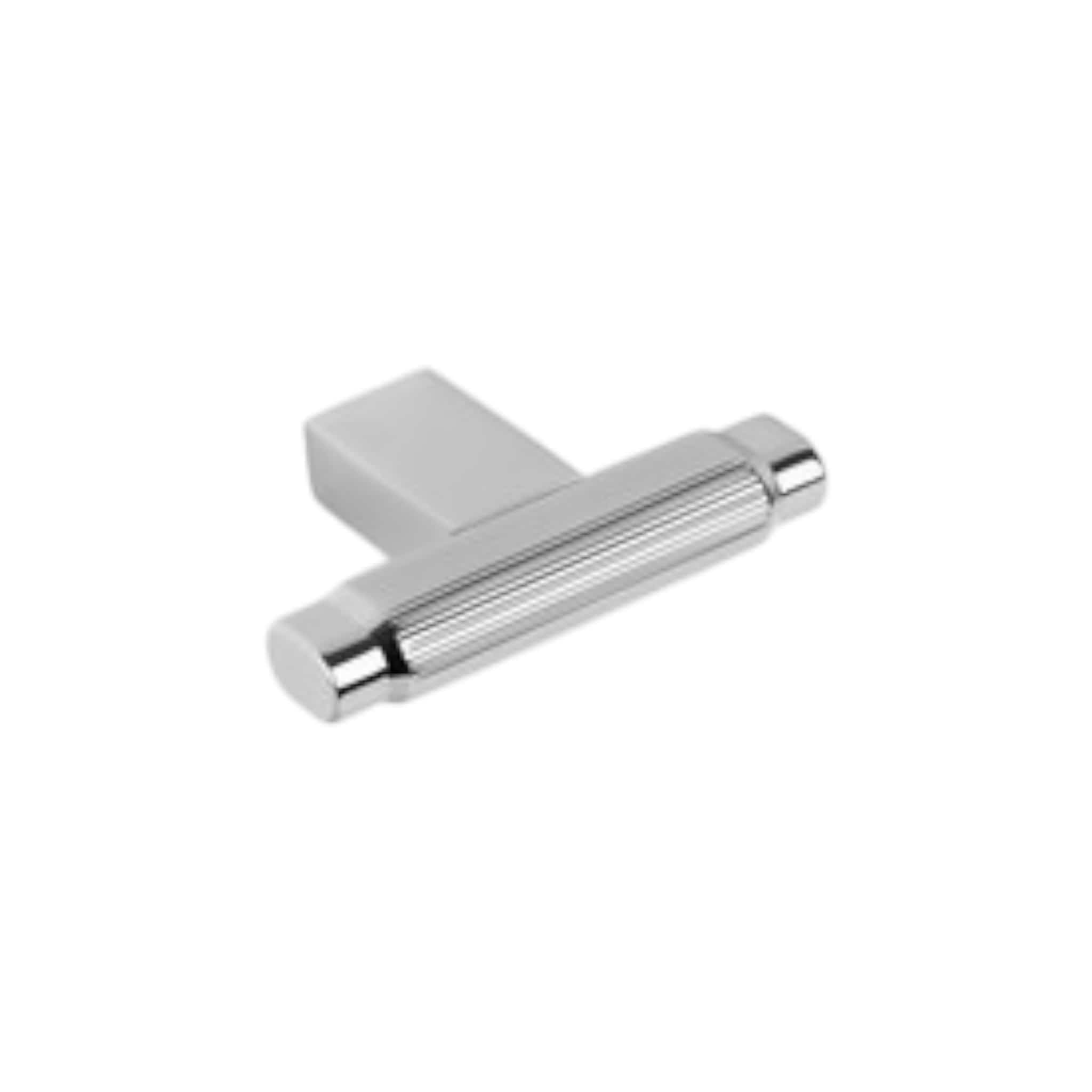 Brooklyn | T-Greb i Blank Nikkel finish L 55 mm x D 37 mm Viefe VF-0676055L05 FINICC