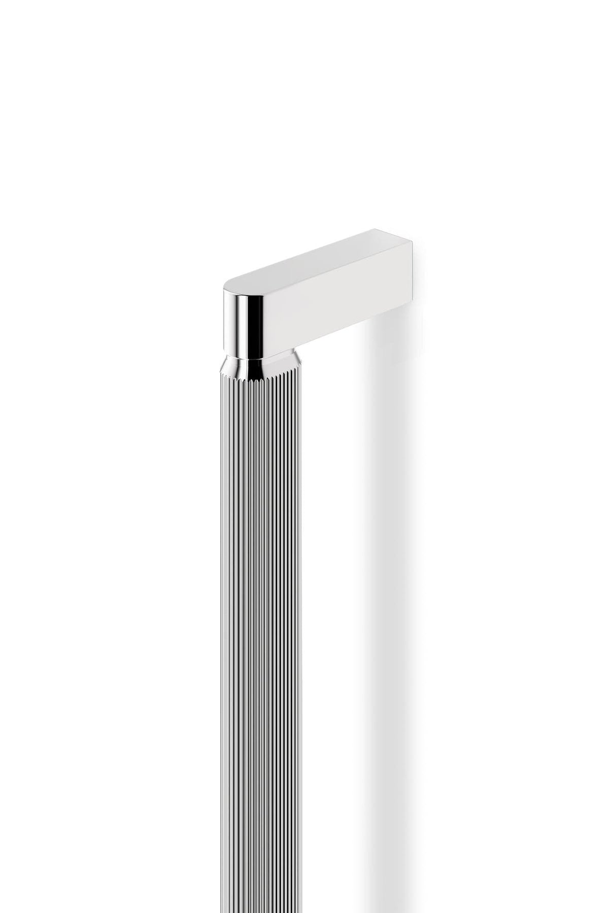 Brooklyn Big | Pull Bar i Blank Nikkel finish - Dobbeltsidet montering Viefe FINICC