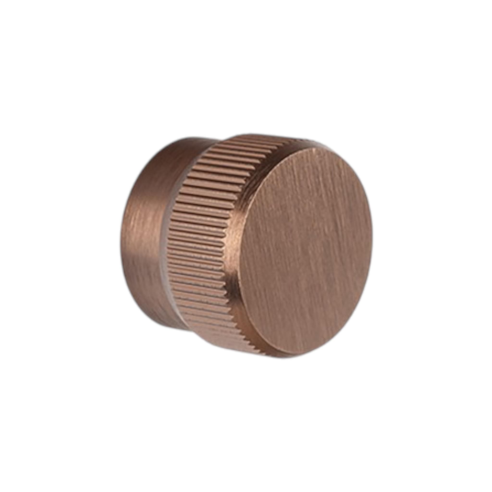 Brooklyn Big | Knop i Børstet Bronze finish Ø 40 mm Viefe VF-0677040L619 FINICC