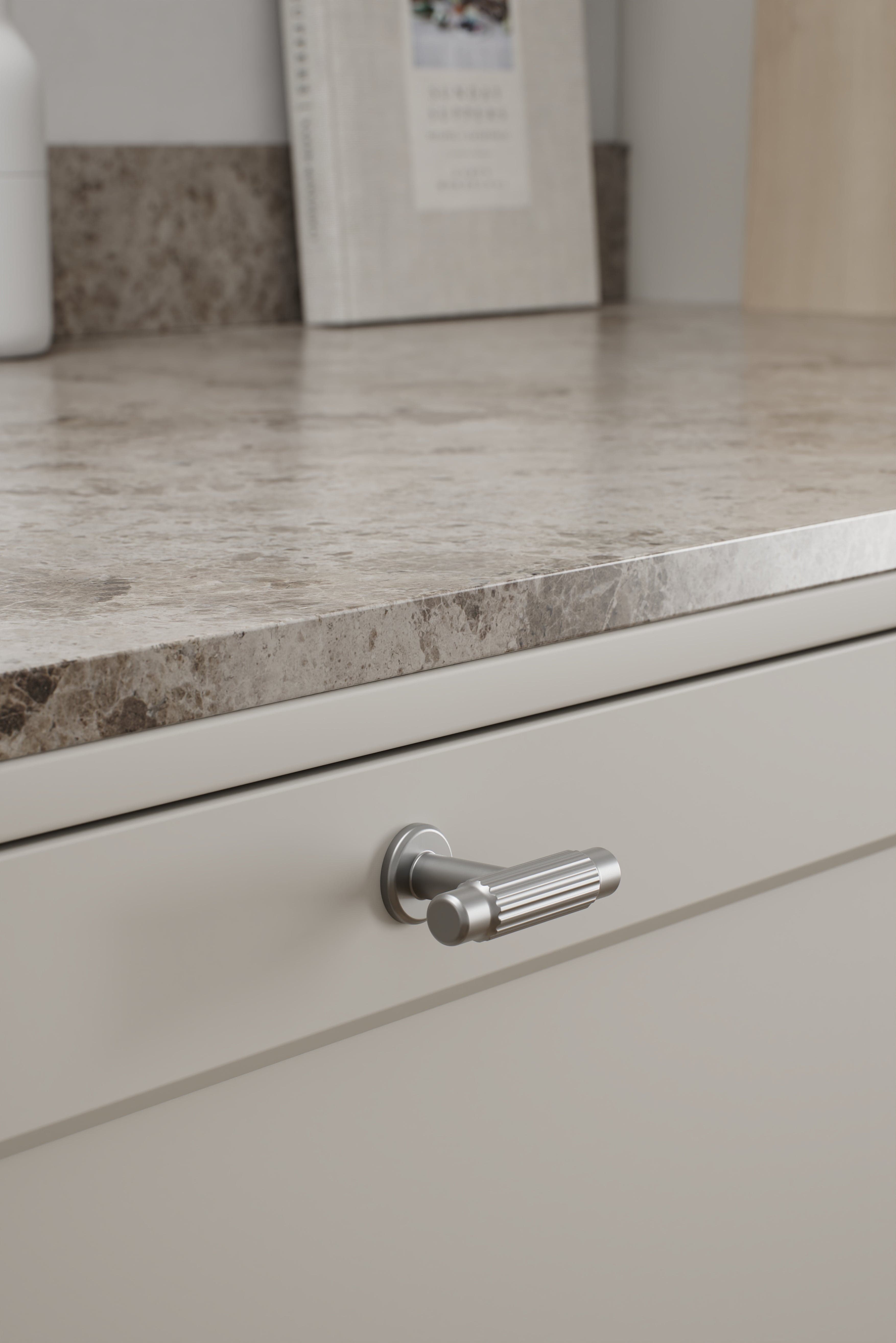 Villa | T-Greb i Rustfrit Stål Finish L 50 mm x D 20 mm Furnipart FP-553030050-66 FINICC