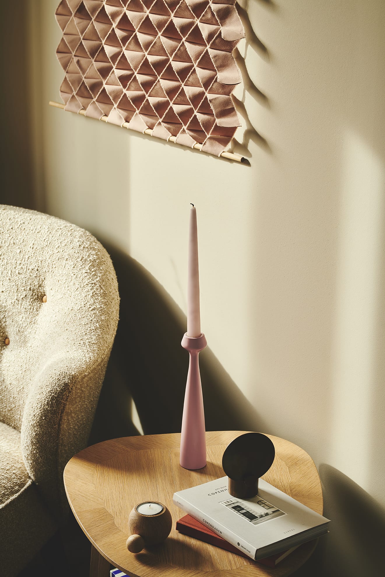 Lily | Lysestage i Warm Rose Applicata APP-L46 FINICC