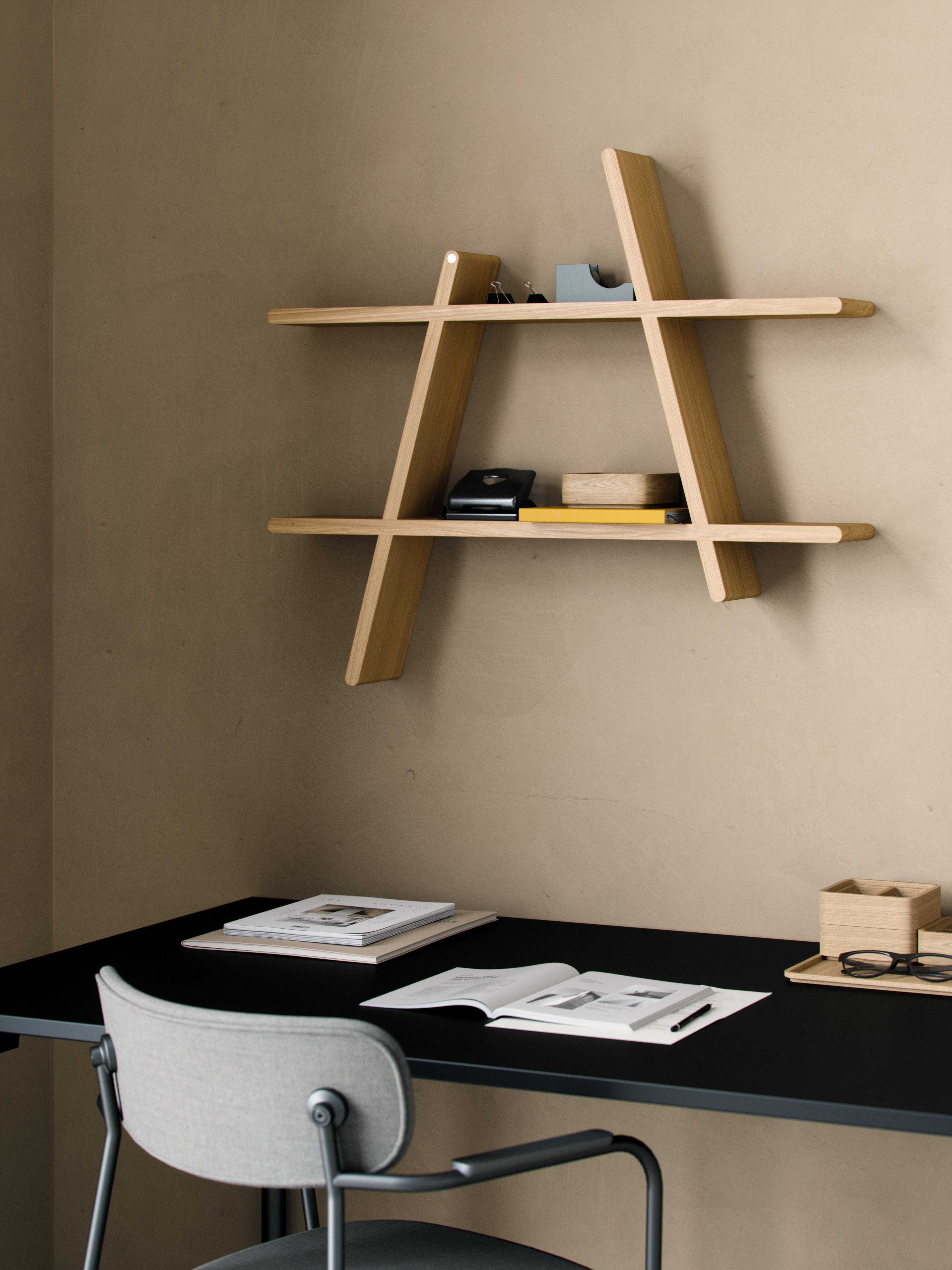 A-shelf Large | Hylde i Olieret Eg Andersen Furniture AF-4-171050 FINICC