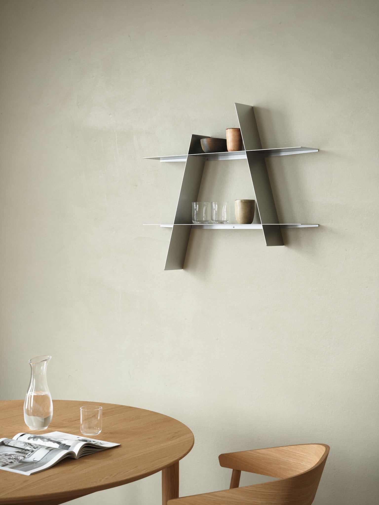 A-Shelf | Hylla i Stål - large