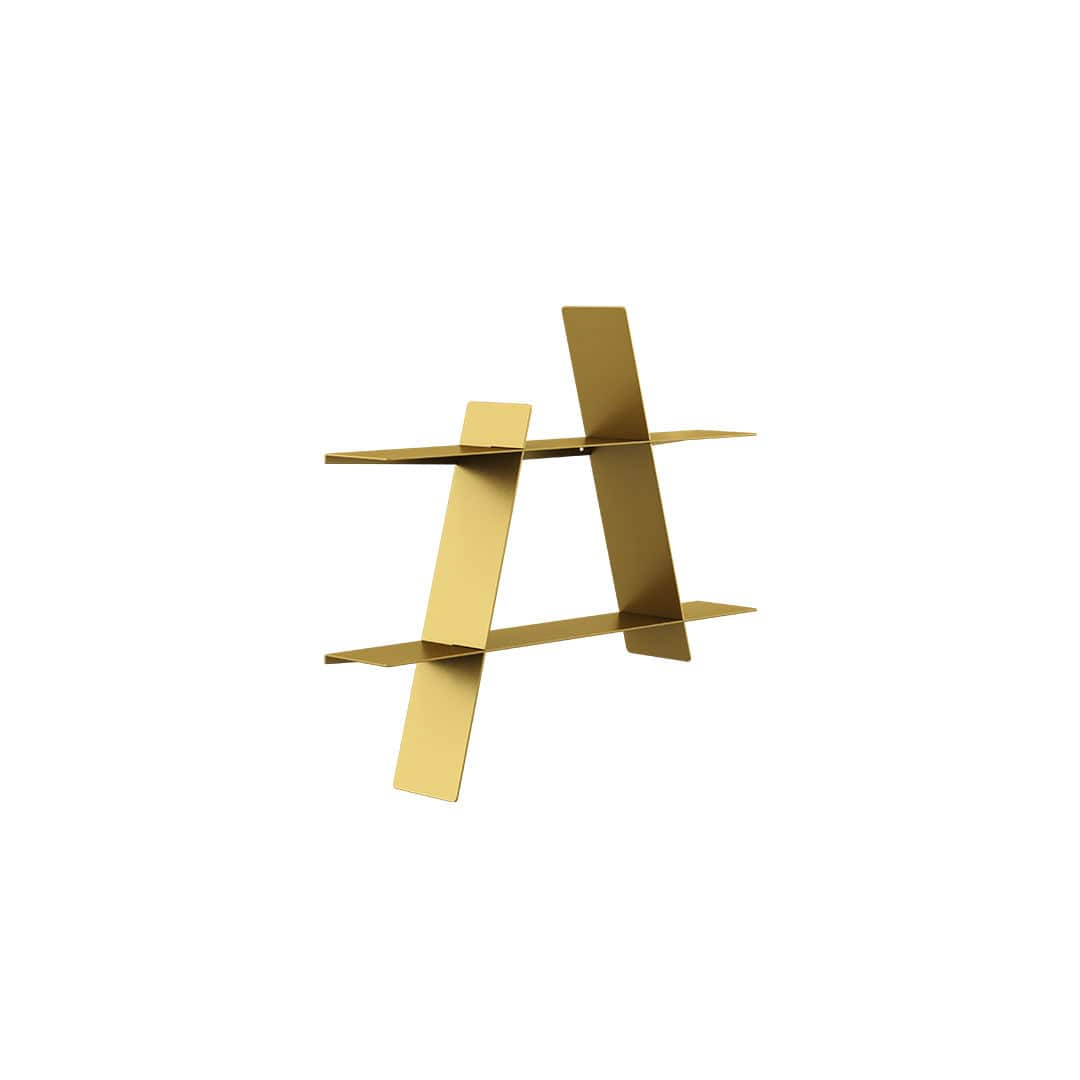 A-Shelf | Hylla i Mässing - medium