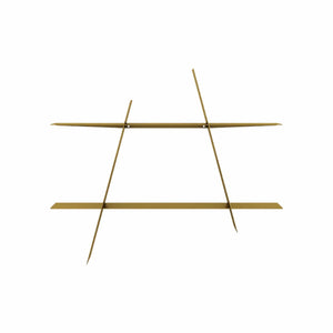 A-Shelf | Hylla i Mässing - medium