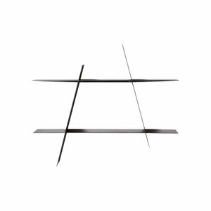 A-Shelf | Hylla i Svart Stål - medium