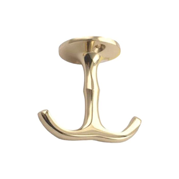 Ankerkrog 102 | Knage i Blank Messing Uden lak H 58 mm x D 50 mm Sibes KC-202221 FINICC