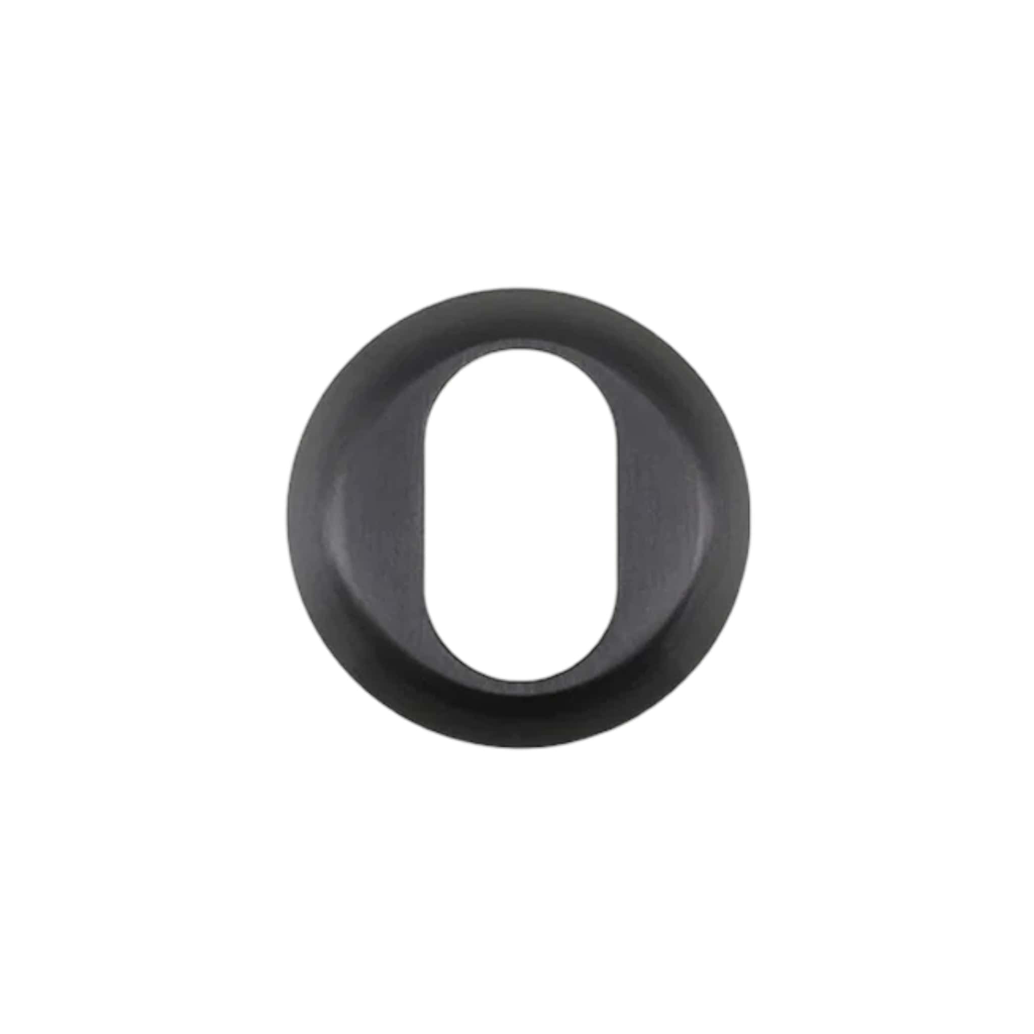 Cylinderring til hoveddør i Sort (Charcoal) - passer bl.a. til AJ dørgreb Ø 50 mm (C/C 30 mm) Tilbehør til Arne Jacobsen AJ-207106 FINICC