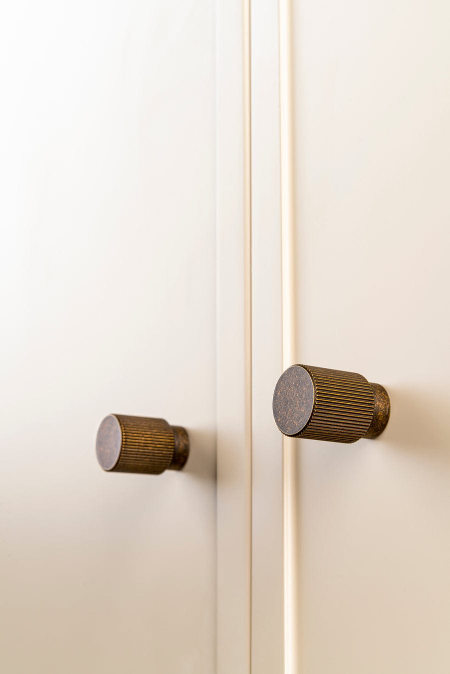 Arpa | Knop i Børstet Messing Ø 22 mm x D 31 mm Viefe VF-0583022L291 FINICC