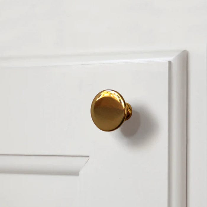 Art 101 | Knop i Blank Messing Med lak Omporro FINICC