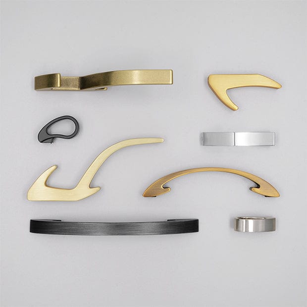 Aura | Knage i Antik Guld H 81 mm x D 40 mm SIRO SR-2433/ZN83 FINICC