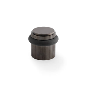 Brunel Floor Reeded | Dörrstopp i Dark Bronze