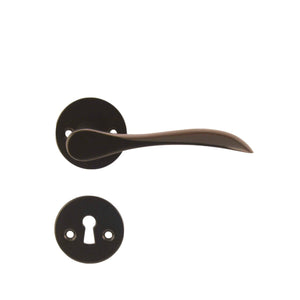 Bellevue | Dörrhandtag i Brunerad Mässing utan Lack - 2025 model