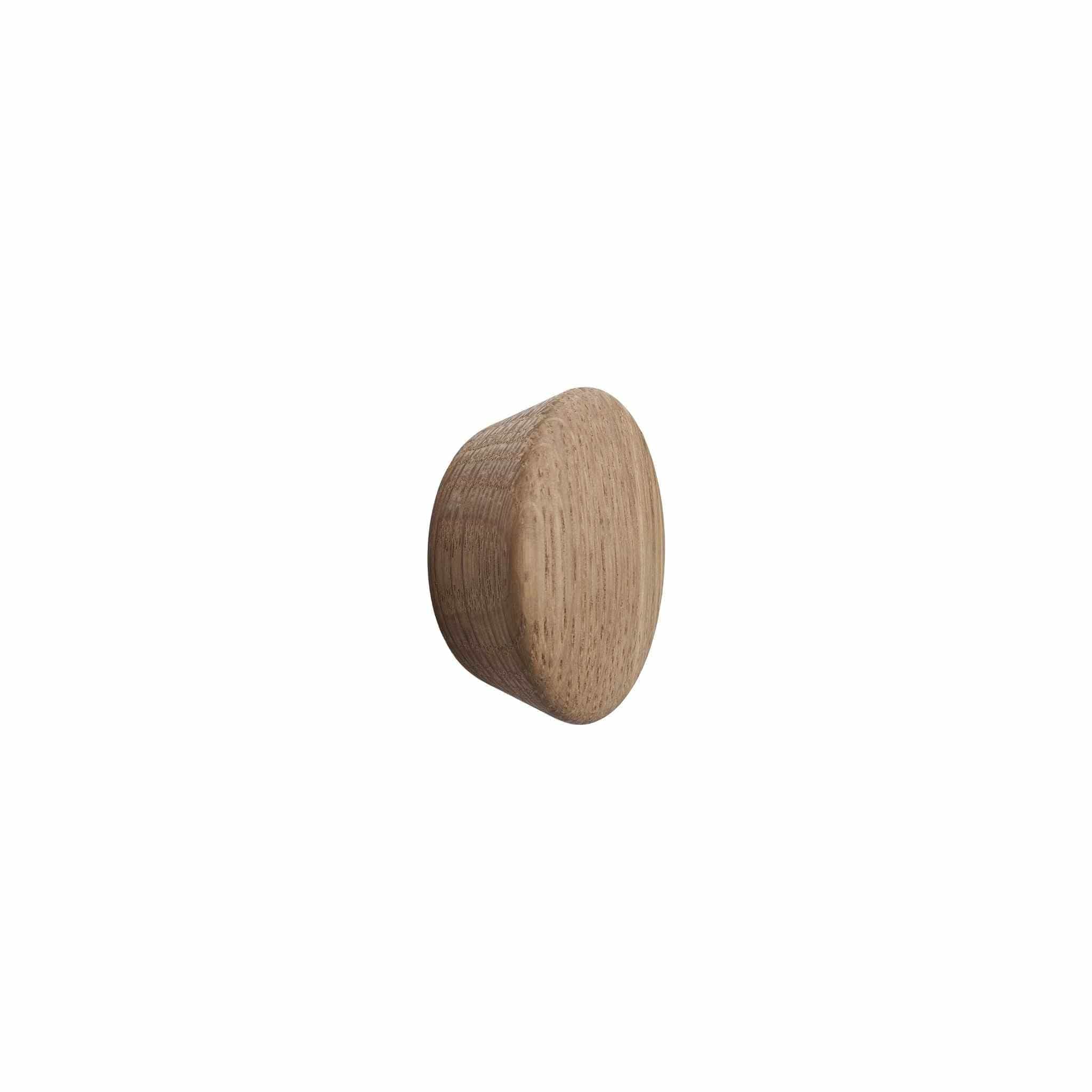 Beret | Knop i Lakeret Eg Ø 45 mm x D 21 mm Furnipart FP-102890045-052 FINICC