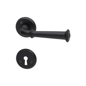 Bergamo | Dörrhandtag i Matt Svart (Innerdörrar)